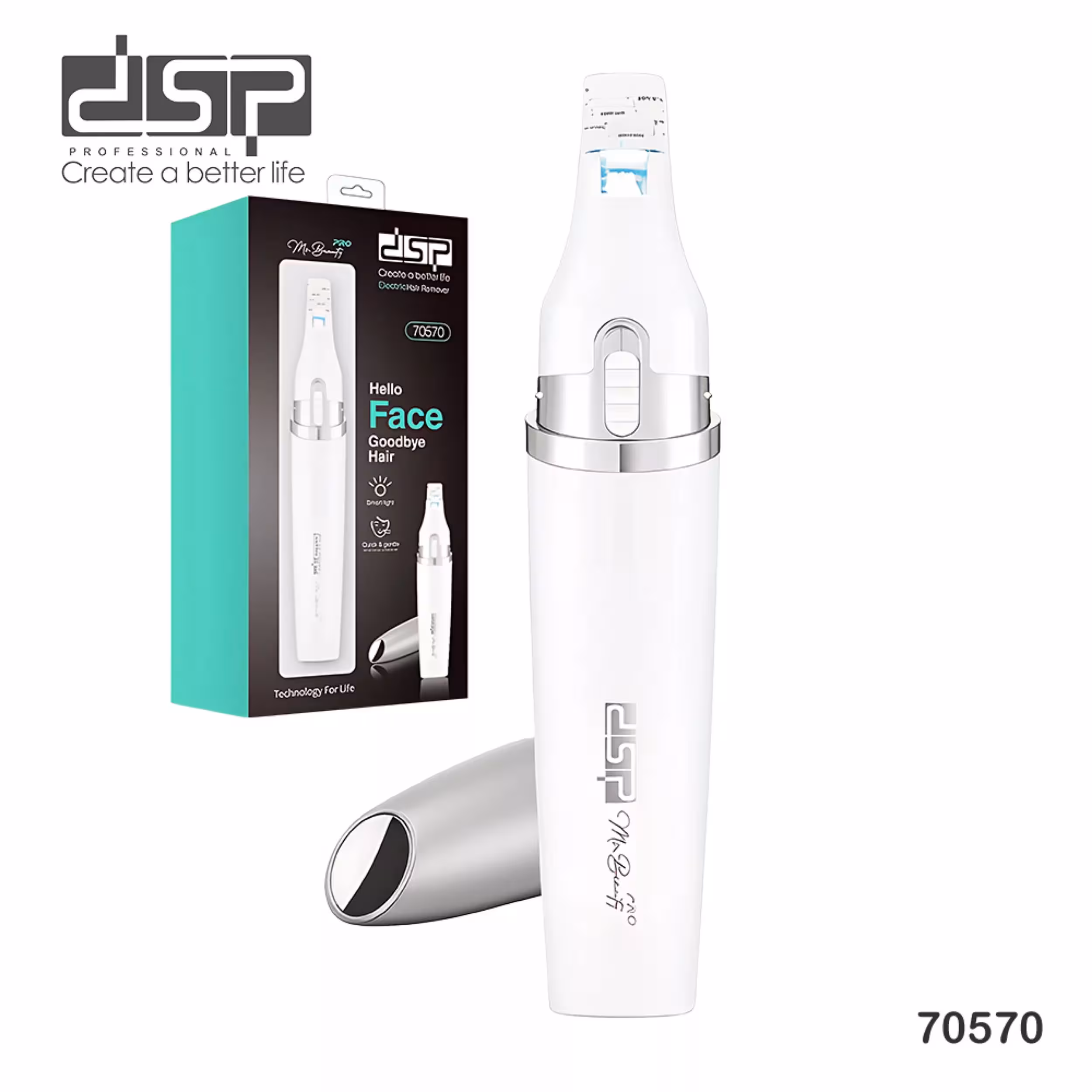 ست اصلاح موی بدن بانوان دی اس پی مدل dsp-70570