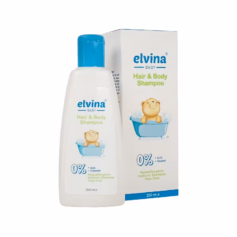 شامپو سر و بدن کودک الوینا