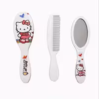 ست شانه و برس کودک مدل 990 بسته 3 عددی