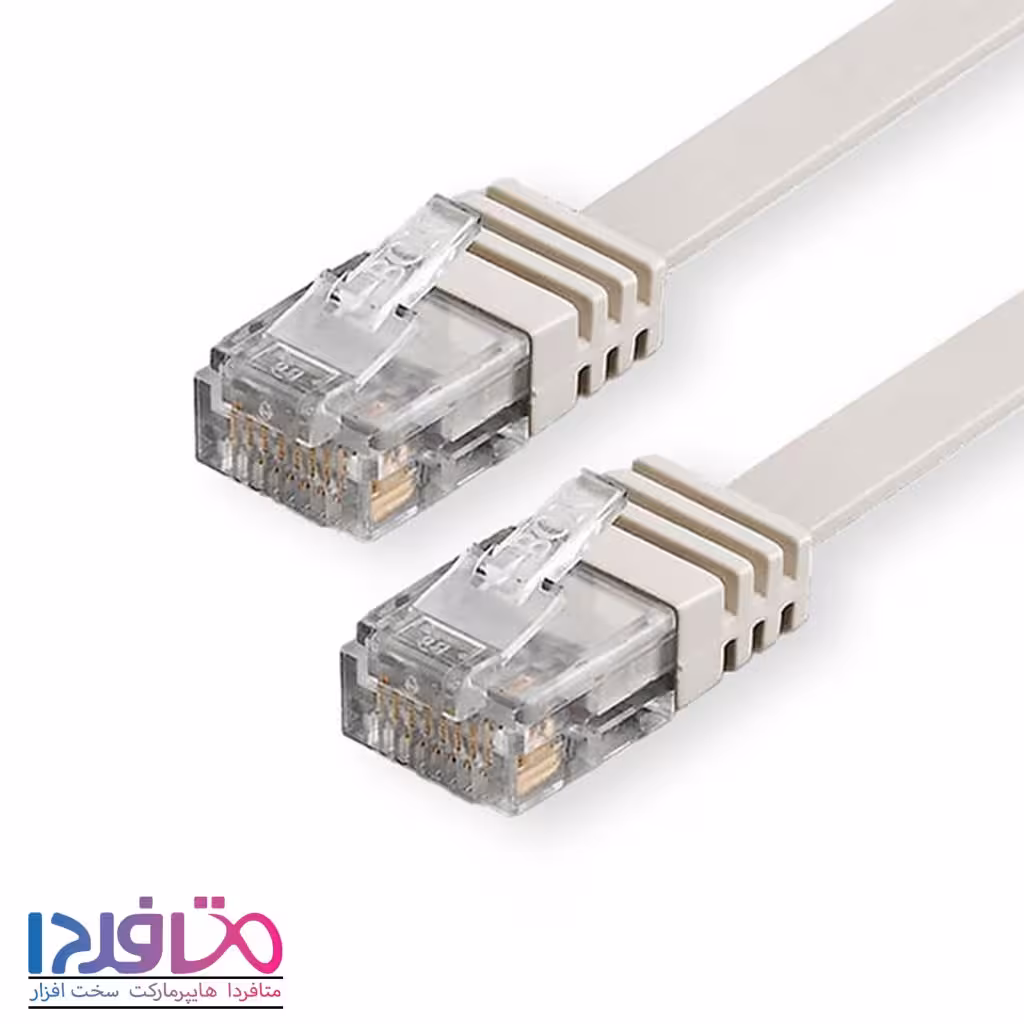 پچ کورد دی نت مدل (5M) D-NET CAT6 FLAT UTP