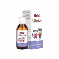 شربت مولتی ویتامین تقویت هوش نئو فوکوس neo focus مقدار 150 میلی لیتر