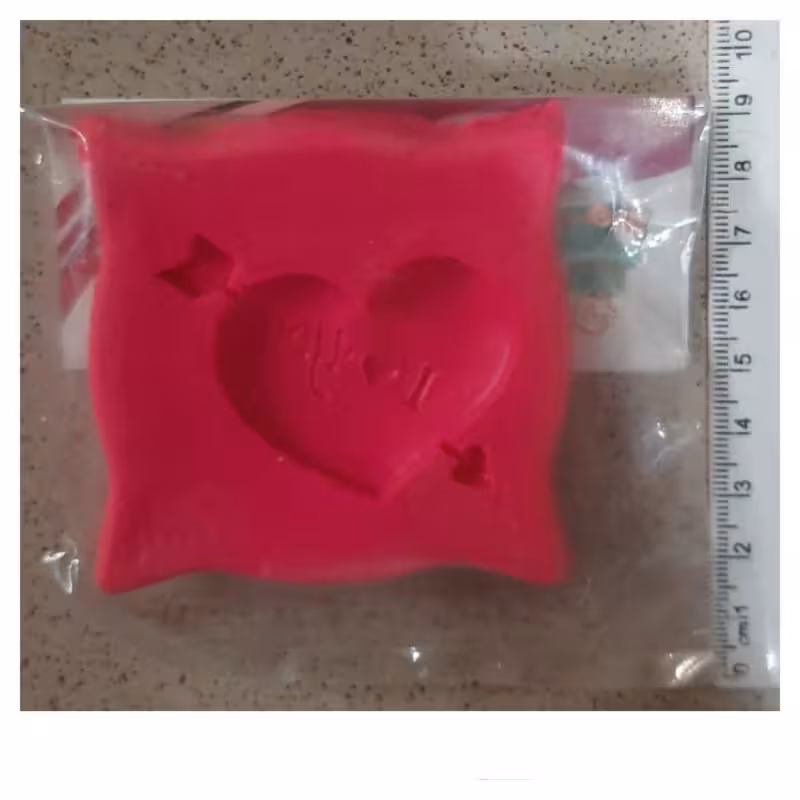 ملد سیلیکونی قلب تیر خورده