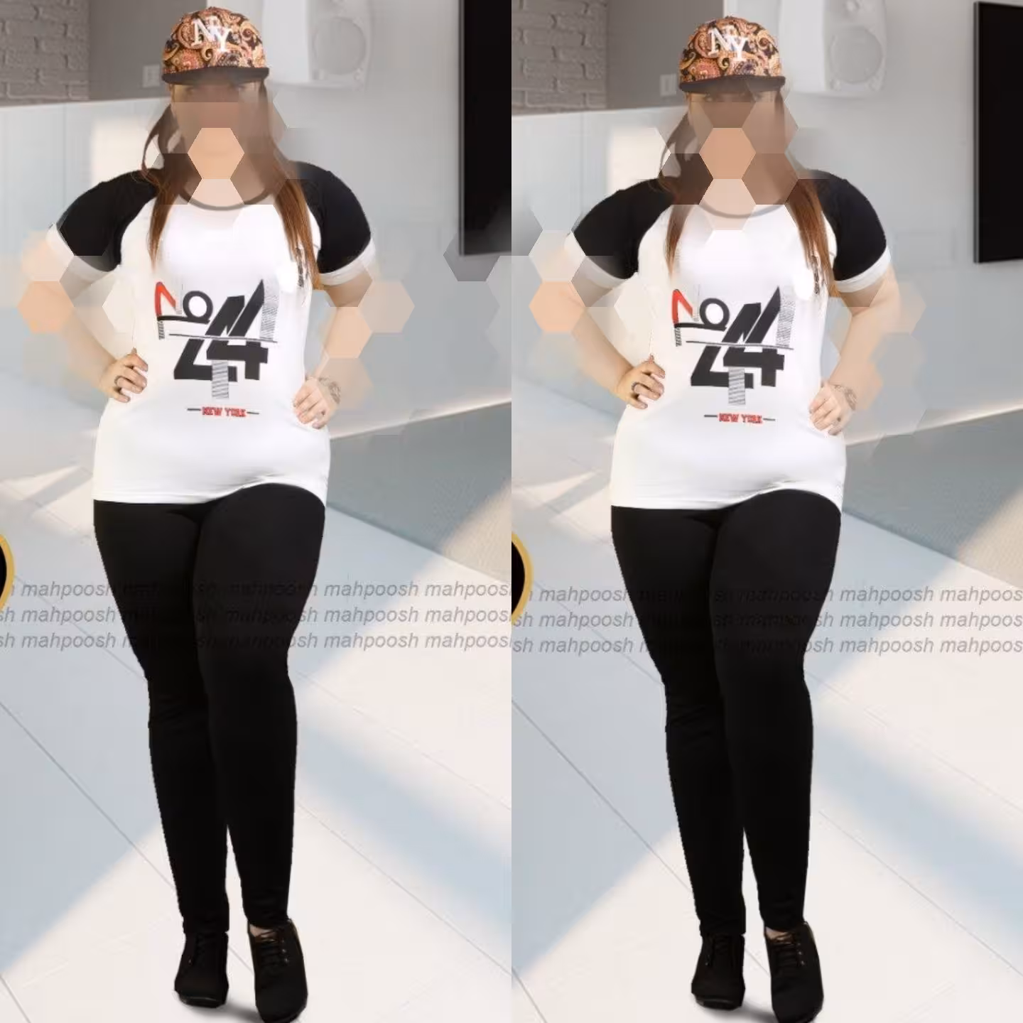 ست تیشرت شلوار زنانه و دخترانه