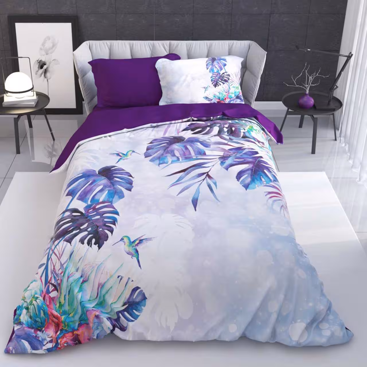 سرویس لحاف روتختی ترکسان یک نفره 4 تیکه کد D204