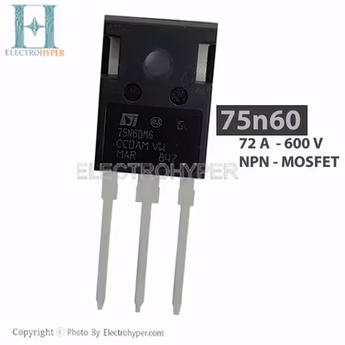 ترانزیستور ماسفت MOSFET 75N60M6