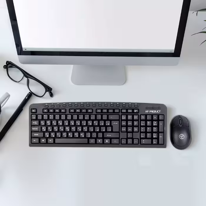 کیبورد و موس ایکس پی-پروداکت مدل 10600H، سوئیچ ممبران، Full-size