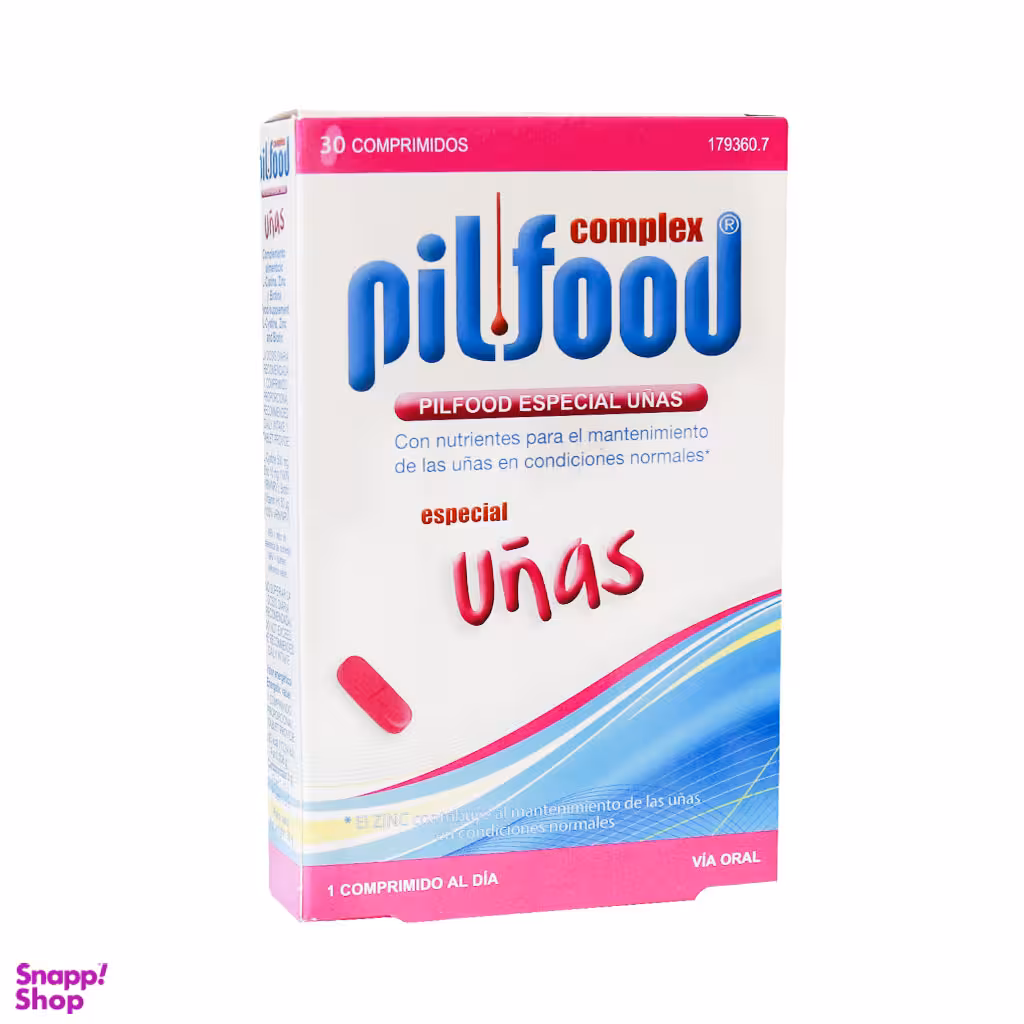 قرص مکمل پوست مو و ناخن پیلفود کمپلکس نیلز (Pilfood Complex Nails) بسته 30 عددی