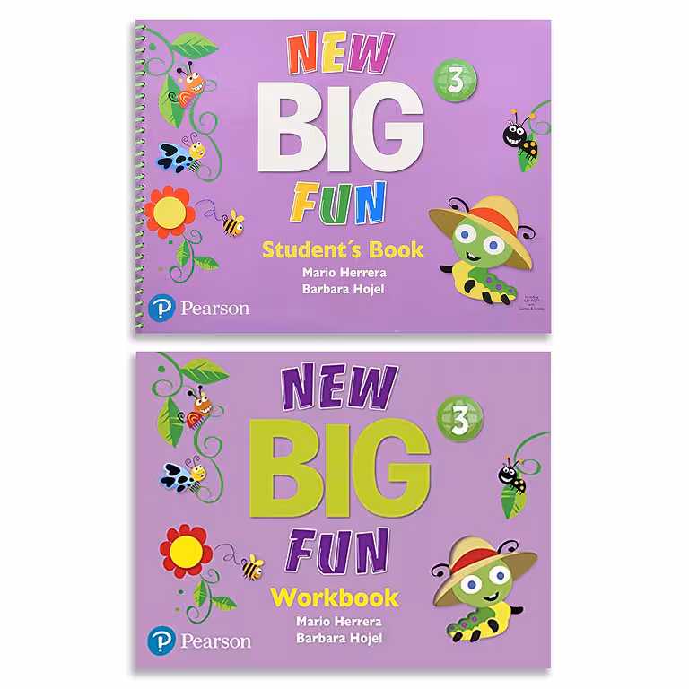 کتاب آموزش انگلیسی کودکان New Big Fun 3