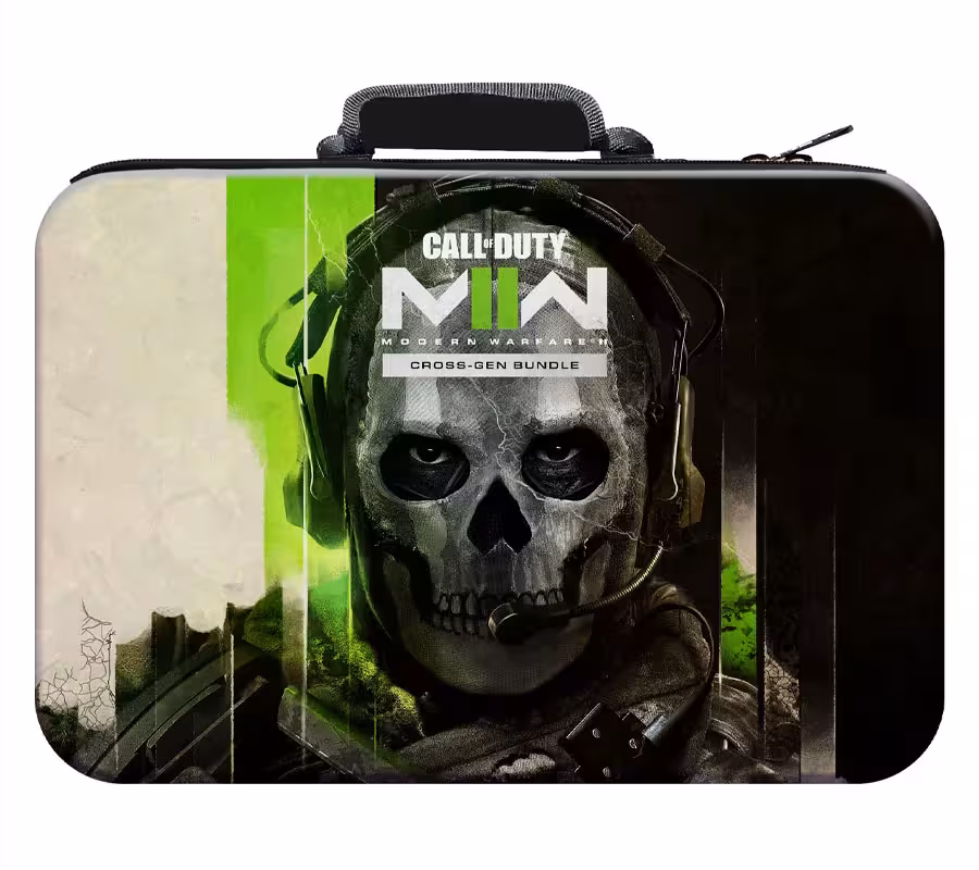 کیف حمل کنسول PS5 slim طرح call of duty