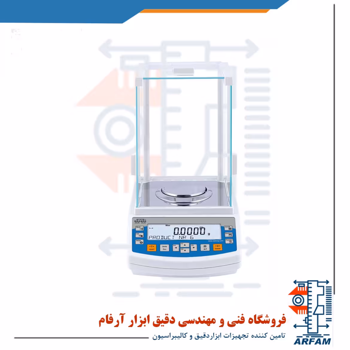 ترازوی حساس آزمایشگاهی | ترازو رادواگ AS.R2 | ترازو 6 صفر | ترازو 5 صفر