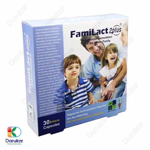 کپسول فمی لاکت توپلاس زیست تخمیر 30 عدد