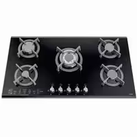 گاز توکار رومیزی شیشه ای با سر شعله ساباف ایتالیا آلتون کد IG531CD