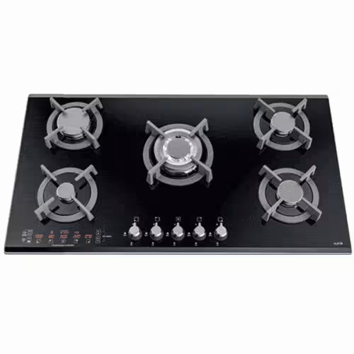 گاز توکار رومیزی شیشه ای با سر شعله ساباف ایتالیا آلتون کد IG531CD