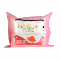 دستمال مرطوب میکاپ رز مدل هندوانه بسته 25 عددی | Makeup Rose watermelone Cleansing Facial Wipes For Normal Skin Pack of 25