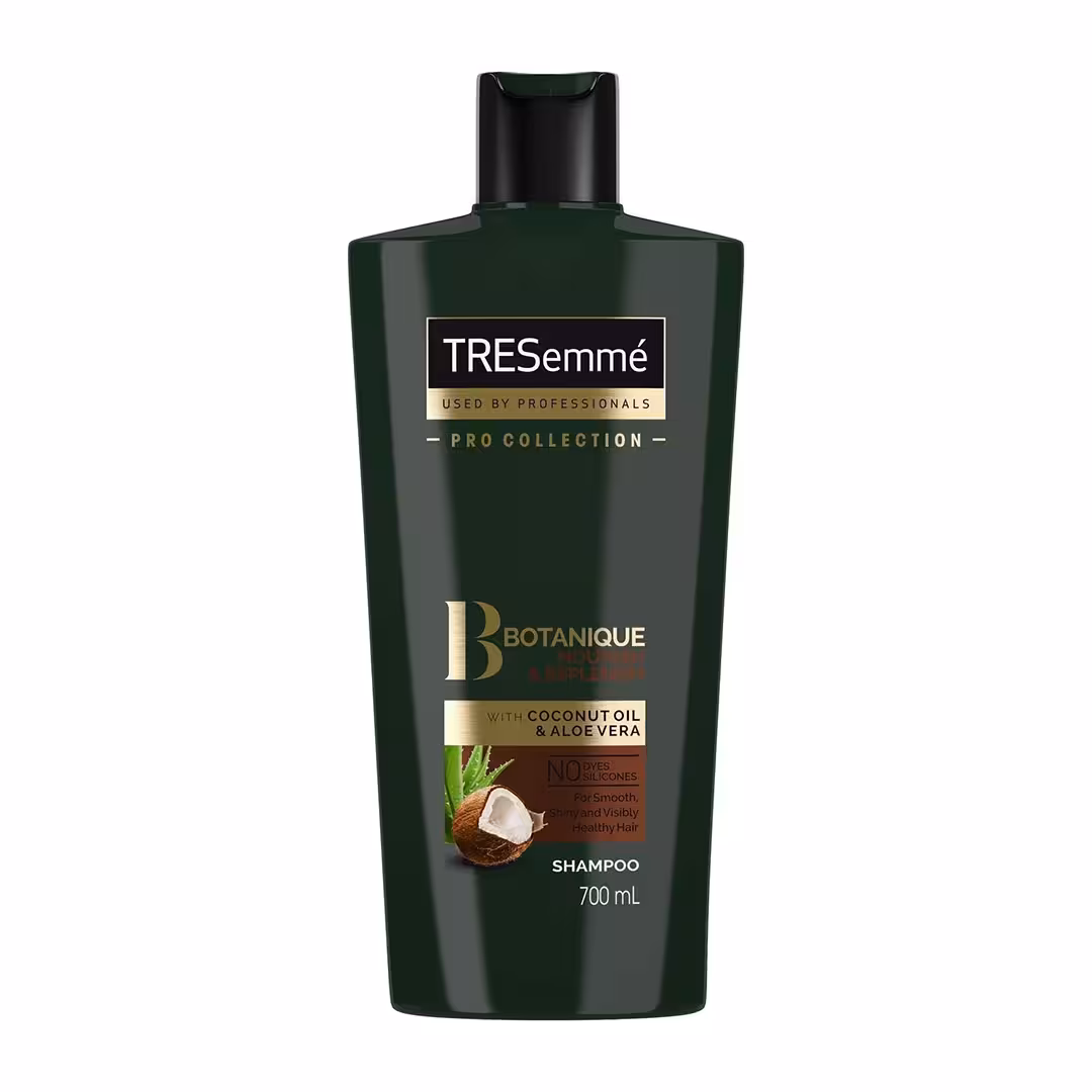 شامپو ترزمه tresemme حاوی روغن نارگیل و آلوئه ورا حجم 700 میل