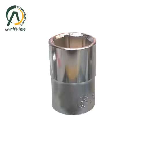بکس 1/2 درایو کوتاه شش پر سایز 19 هنس