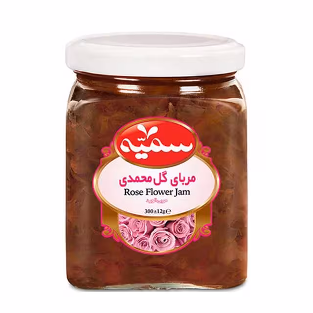 مربا گل محمدی سمیه 310 گرمی