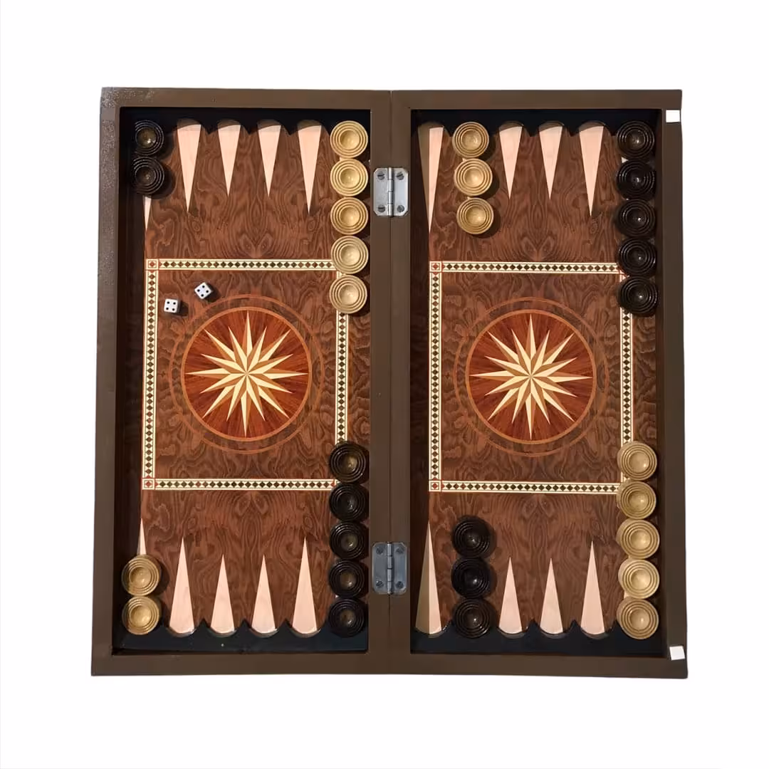 تخته نرد چاپی طرح رخشان