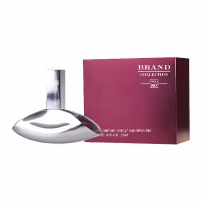 عطر جیبی حجم 25 میل شماره 097 سی کی ایفوریا زنانه برند کالکشن - Brand Collection