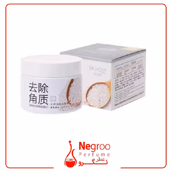 ماسک اسکراپ برنج بیوآکوا لایه بردار و روشن کننده پوست