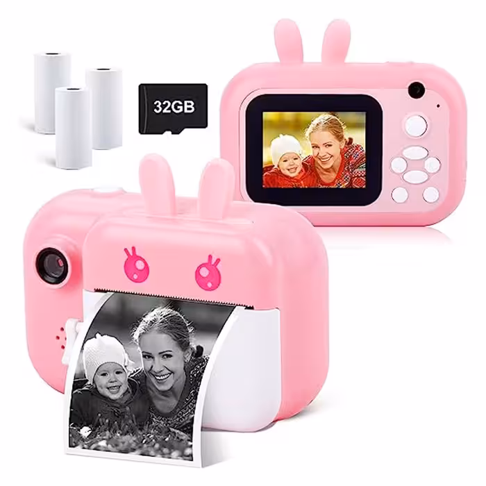 دوربین عکاسی دیجیتال فوری کودکان MINIBEAR Instant Camera for Kids Digital Camera