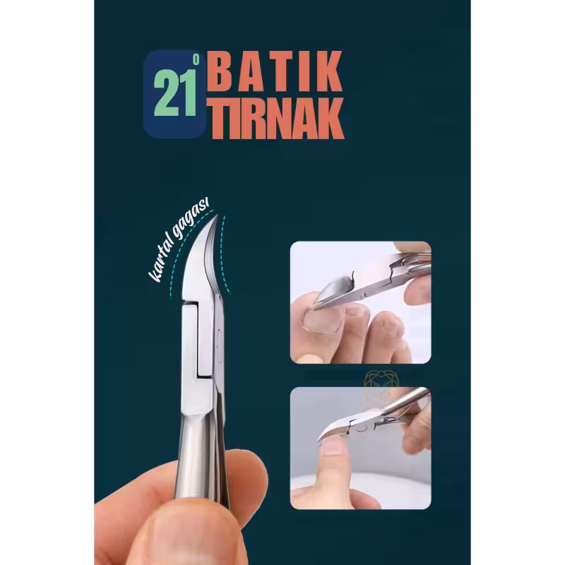 قیچی پدیکور حرفه‌ای Transformacion مدل 721219 | ناخن گیر مناسب برای اصلاح ناخن‌های پا و درمان ناخن‌های فرورفته | تیغه تیز از جنس استیل ضدزنگ | طراحی ارگونومیک برای کنترل بهتر | مناسب برای استفاده خانگی و سالن‌های زیبایی | قابل شست‌وشو و ضدزنگ