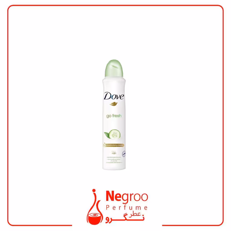 اسپری ضد تعریق داو با خیار و چای سبز