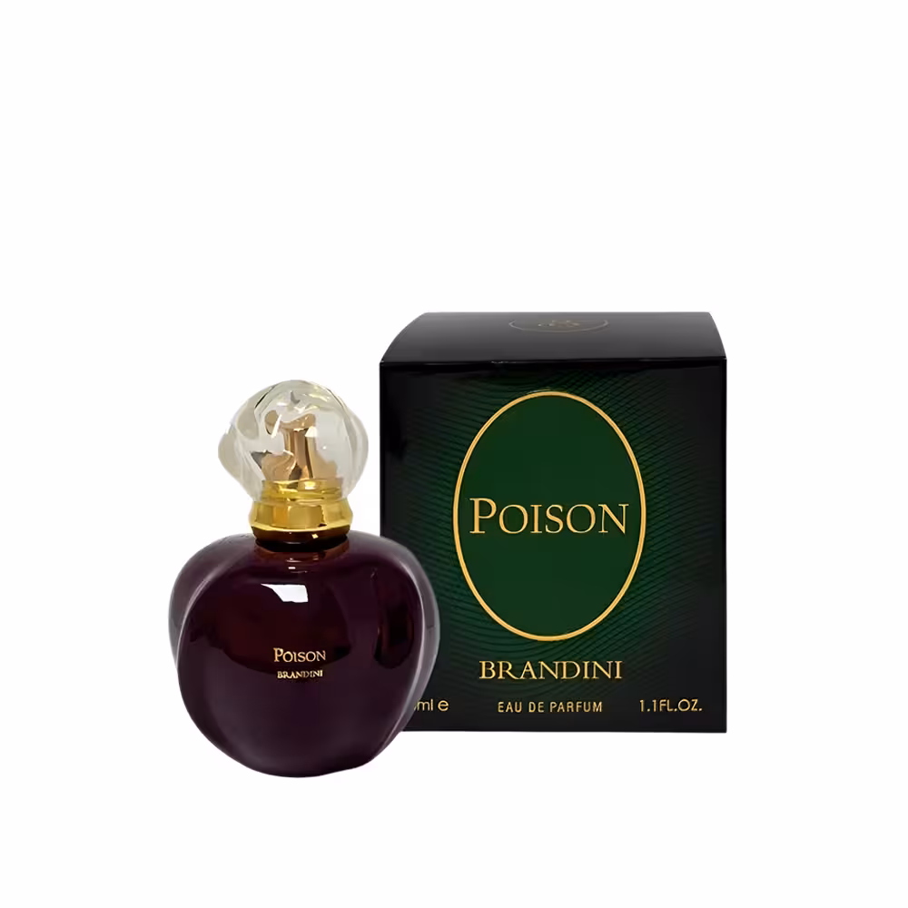 عطر جیبی زنانه دیور پویزن برندینی مدل Brandini Dior Poison Eau de Perfume
