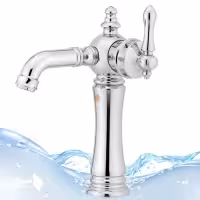 شیر روشویی پایه بلند فلورانس 30 سانتی سنگین وزن