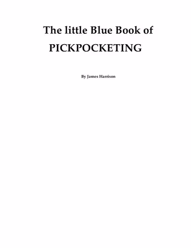 خرید و دانلود نسخه کامل کتاب The Little Blue Book of Pickpocketing