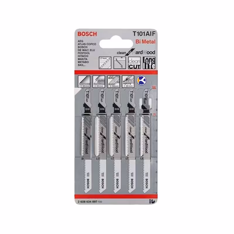 مجموعه 5 عددی تیغه عمود بر مدل 2608634994 بوش