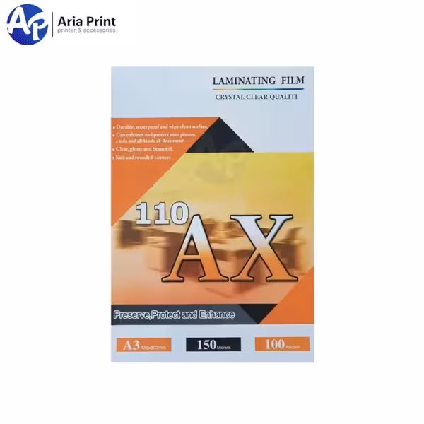 طلق لمینت ای ايکس A3-150M بسته 100 عددی