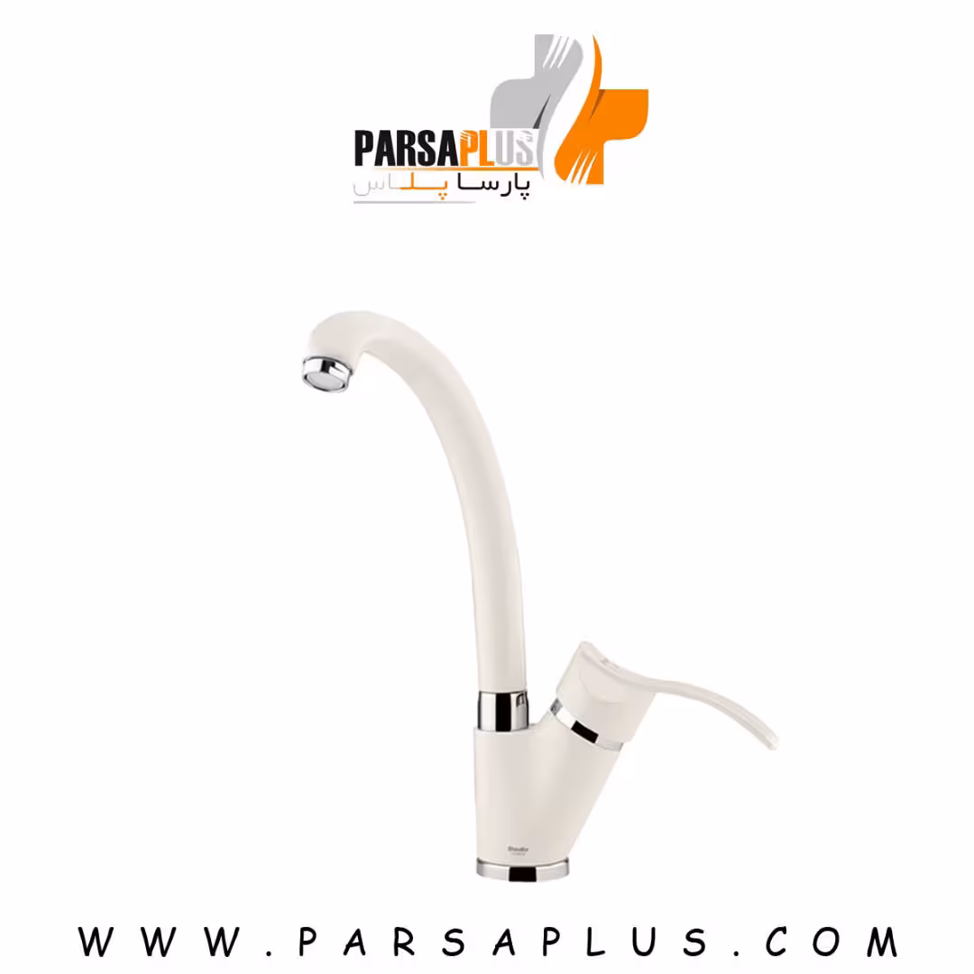 شیر آشپزخانه شودر مدل اپال شیری کروم