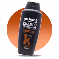 شامپو کراتین Agrado آگرادو مناسب موهای وز حجم 750ml