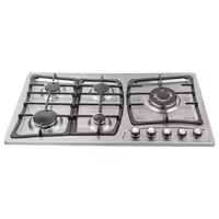 اجاق گاز استیل درسا مدل لیان DG2206-5R