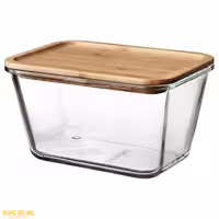 ظرف غذا درب‌دار بامبو 1.8 l مدل IKEA 365  | برند ایکیا | ارسال 15 الی 20 روز کاری