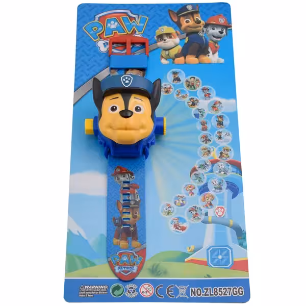 ساعت مچی دیجیتال پروژکتوری طرح سگهای نگهبان24 اسلایدی