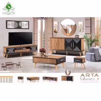 ست اتاق پذیرایی مدل آرتا