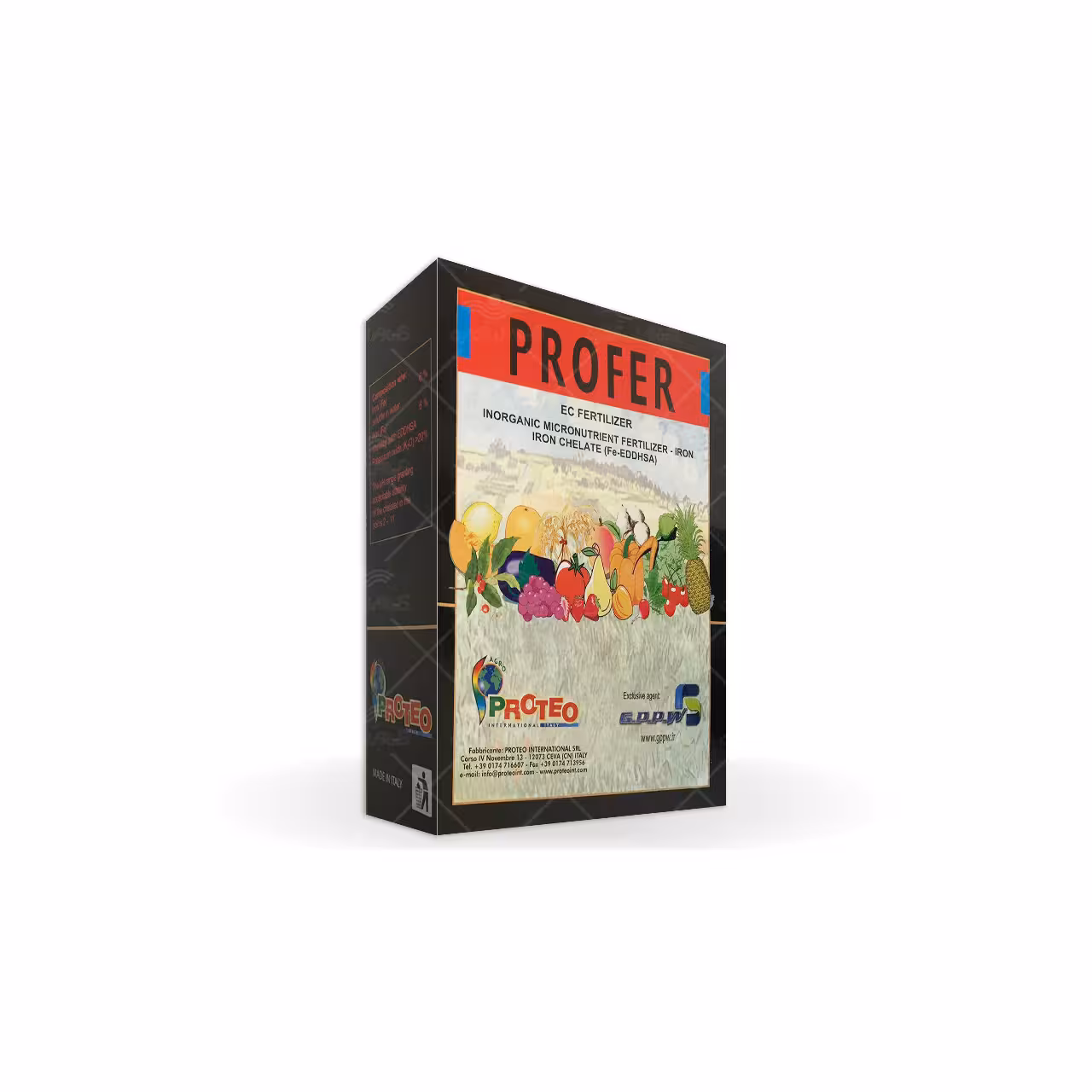 کود آهن پروفر ایتالیا با قابلیت محلولپاشی