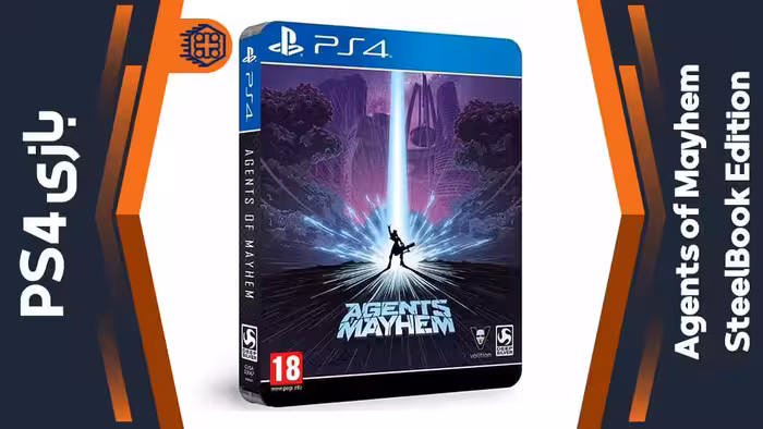 دیسک بازی Agents of Mayhem SteelBook Edition – مخصوص PS4