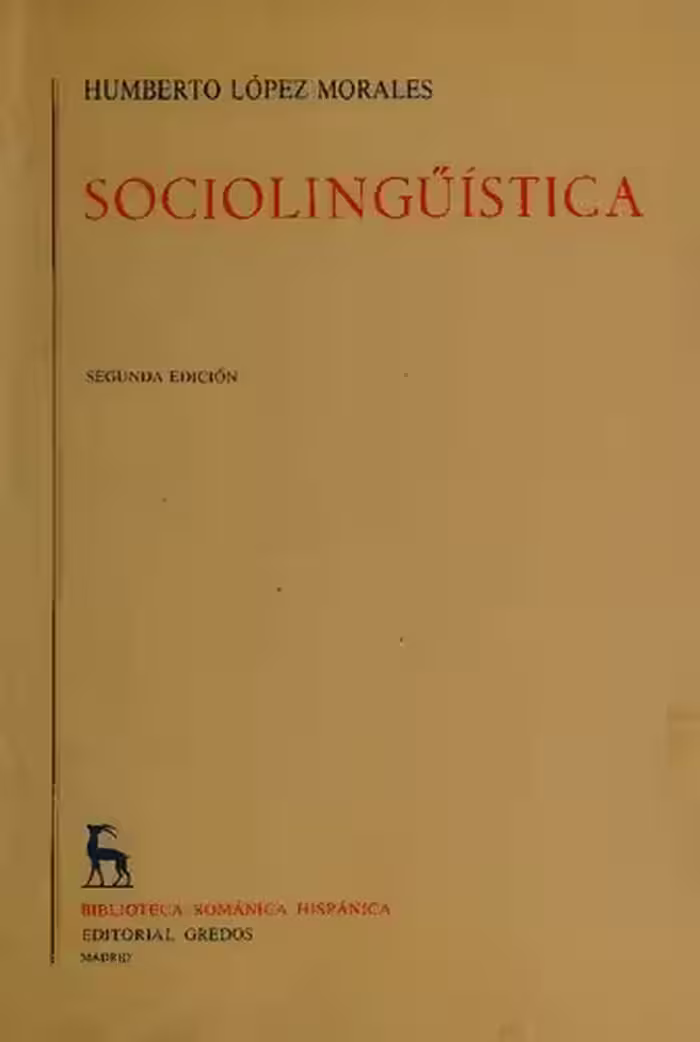خرید و دانلود نسخه کامل کتاب Sociolingüística