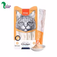 بستنی گربه ونپی طعم مرغ و خرچنگ E (نارنجی)