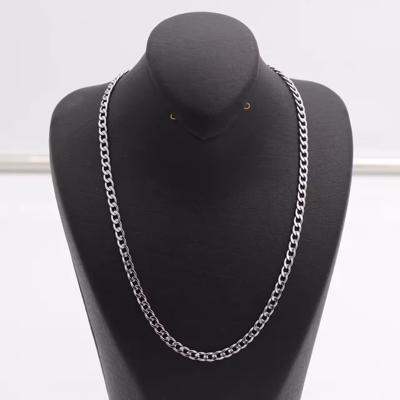 زنجیر استیل نقره ای 3.8 میل 70971