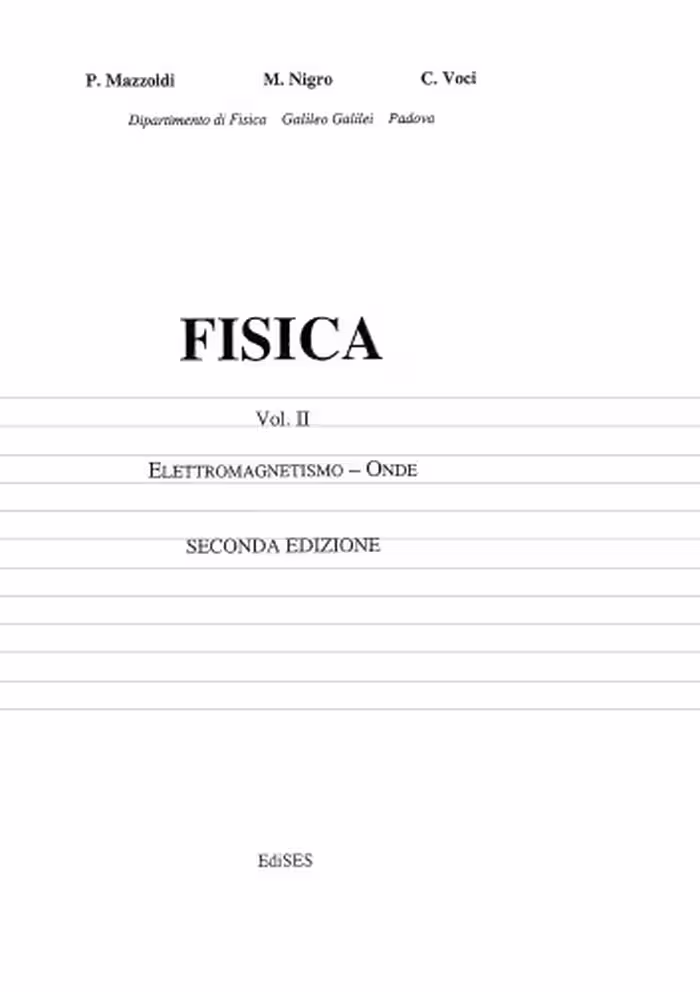 خرید و دانلود نسخه کامل کتاب Fisica vol. 2 - Elettromagnetismo, onde