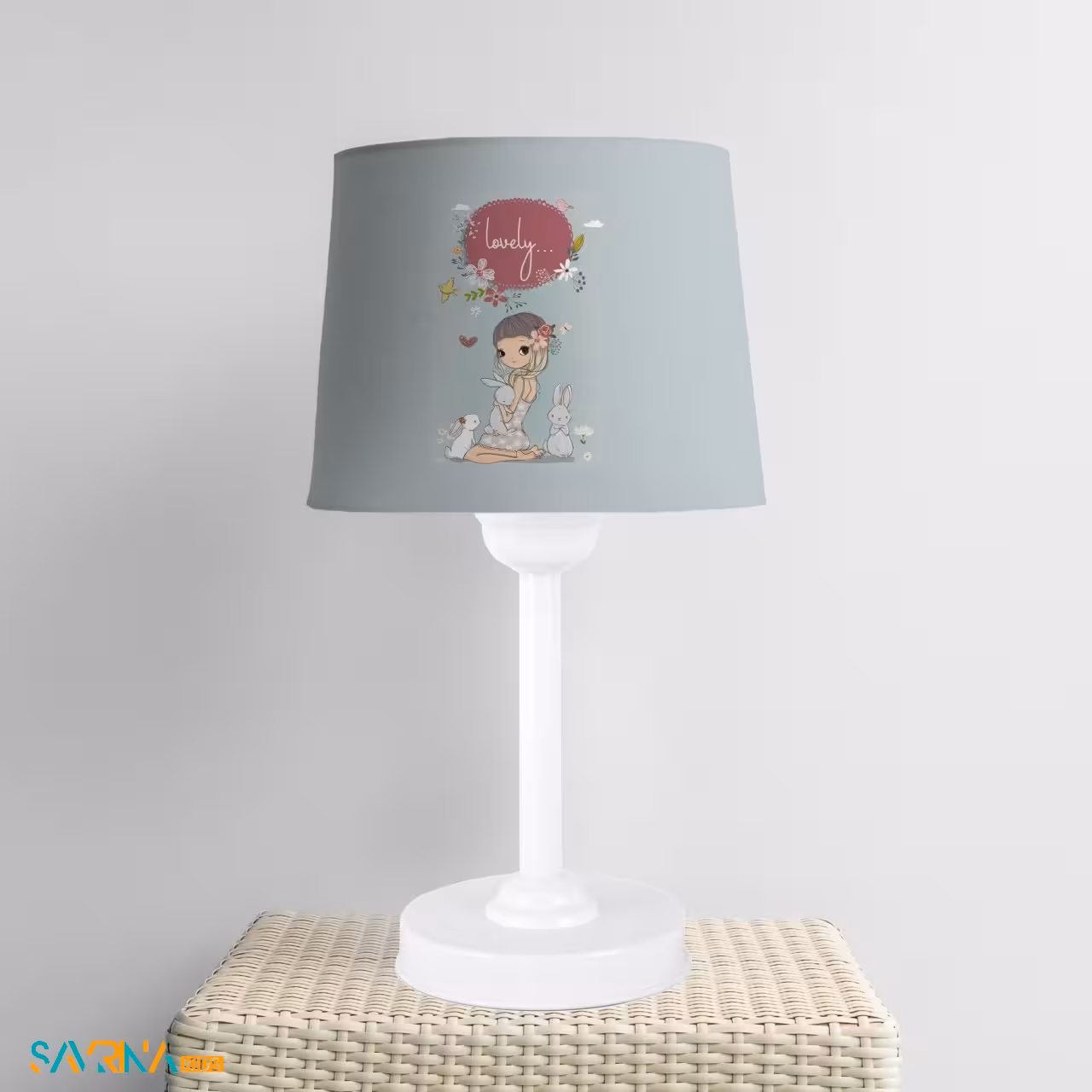 آباژور بچگانه طرح پرنسس خیالی کد AS1734