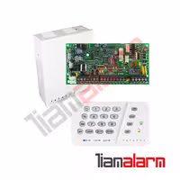 کنترل‌ پنل 5 زون با سیم پارادوکس مدل SP5500 همراه با کیپد K636 و جعبه فلزی