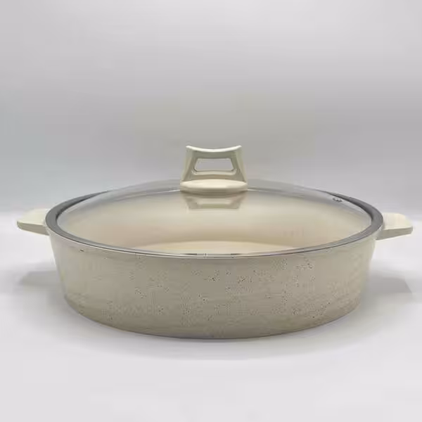 ماهیتابه دو دسته 32 سانت کرم هادسون