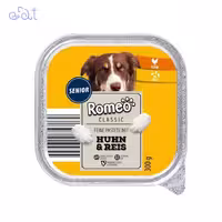 ووم سگ رومئو طعم برنج و مرغ مدل Romeo Voom Dog Chiken & Rise وزن 300 گرم