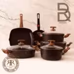 PMT پی ام تی سرویس قابلمه  10 پارچه مدل السا  مشکی  70770