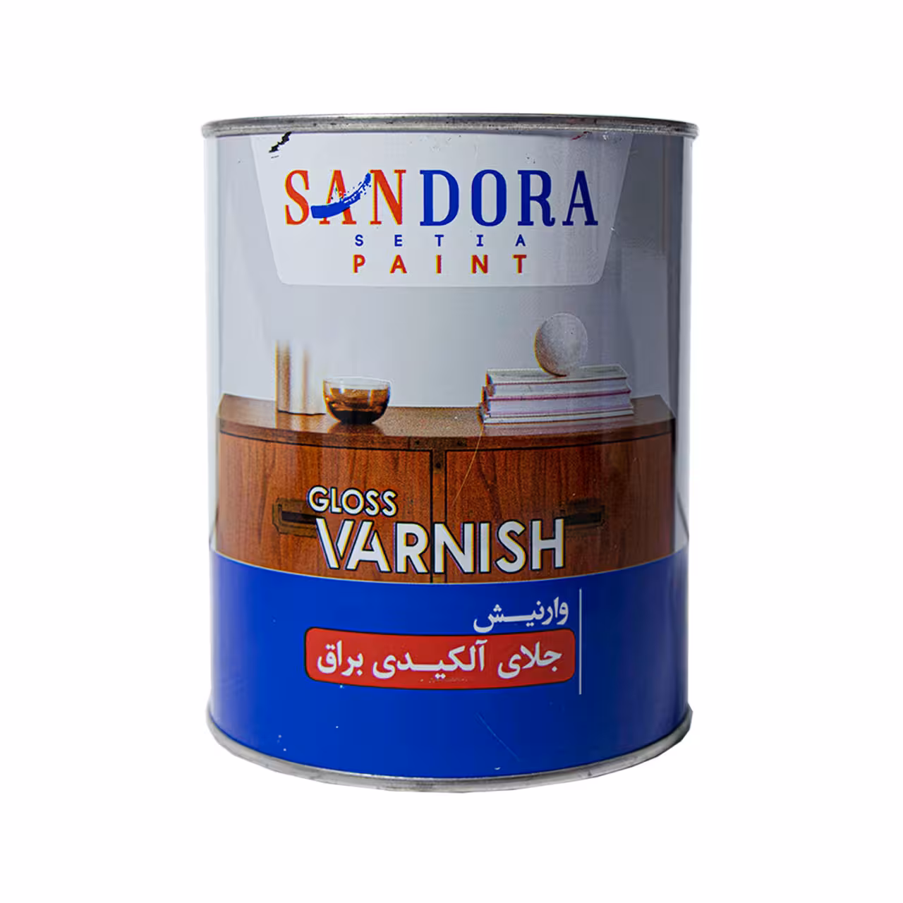 روغن جلای براق ساندورا کد 55 1 کیلوگرمی